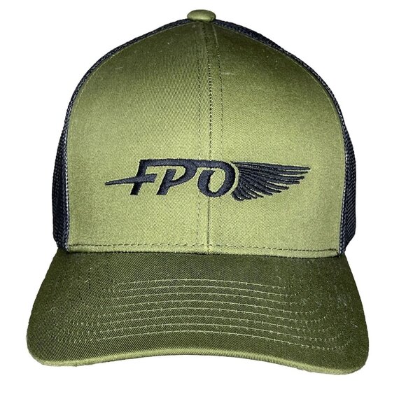 FPO Fowl Plains Outfitters BallCap Snapback Pacific Headwear Mesh Trucker Hat - Picture 1 of 12